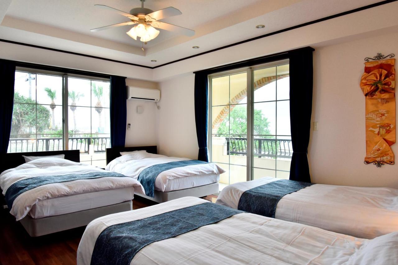 Villa Maeda Biru House Onna Exterior foto